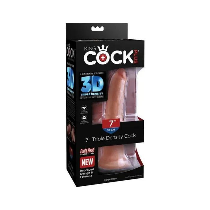 Fairvillacom Dildos King Cock Plus 7 In Triple Density Cock Tan