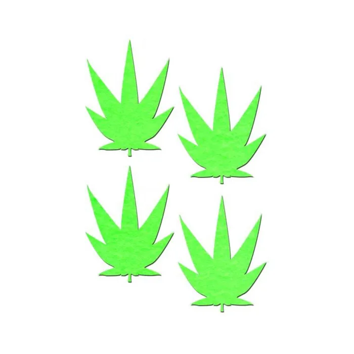 Fairvillacom Dildos Pastease Petites Glow in the Dark Leaf OS 2 Pack