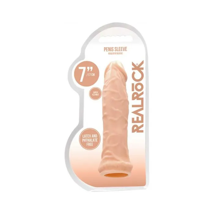 Fairvillacom Dildos Real Rock Penis Extender 7 17 Cm Vanilla