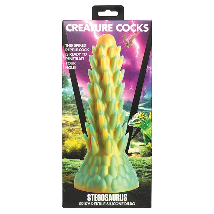 Fairvillacom Dildos Stegosaurus Spiky Reptile Silicone Dildo