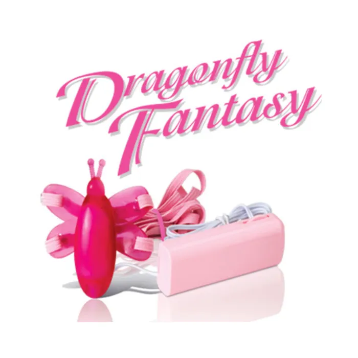 Fairvillacom Dragonfly Fantasy Erotic Massager Pink Vibrators