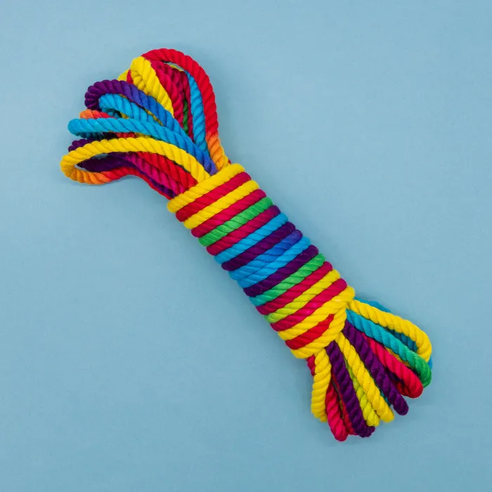 Fairvillacom Emojibator Funfetti Rainbow Bondage Rope Couples