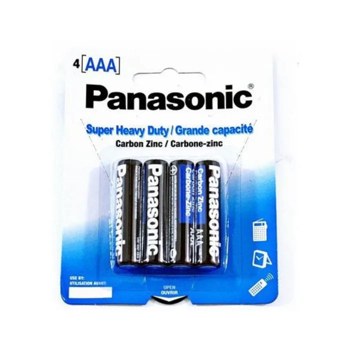 Fairvillacom Enhancers Panasonic AAA Batteries 4 Pack