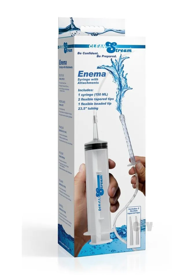 Fairvillacom Female Sex Toys Cleanstream Enema Syringe Wattachment