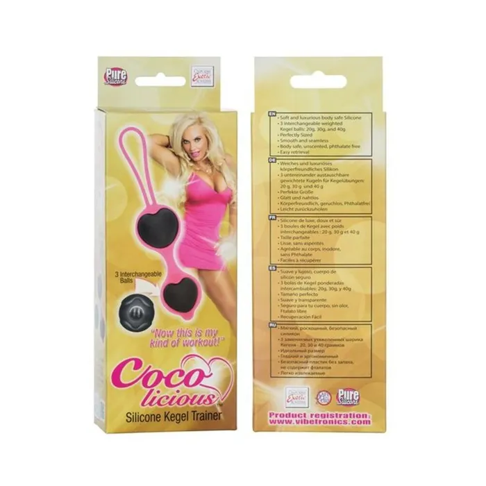 Fairvillacom Female Sex Toys Coco Licious Kegel Balls Black