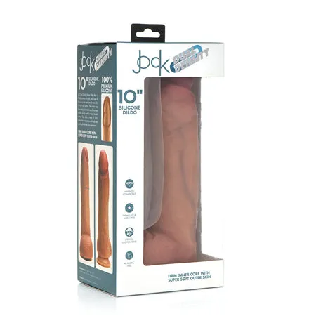 Fairvillacom Female Sex Toys Jock Dual Density Silicone Dildo with Balls 10in Light Fairvillacom Female Sex Toys Jock Dual Density Silicone Dildo with Balls 10in Light