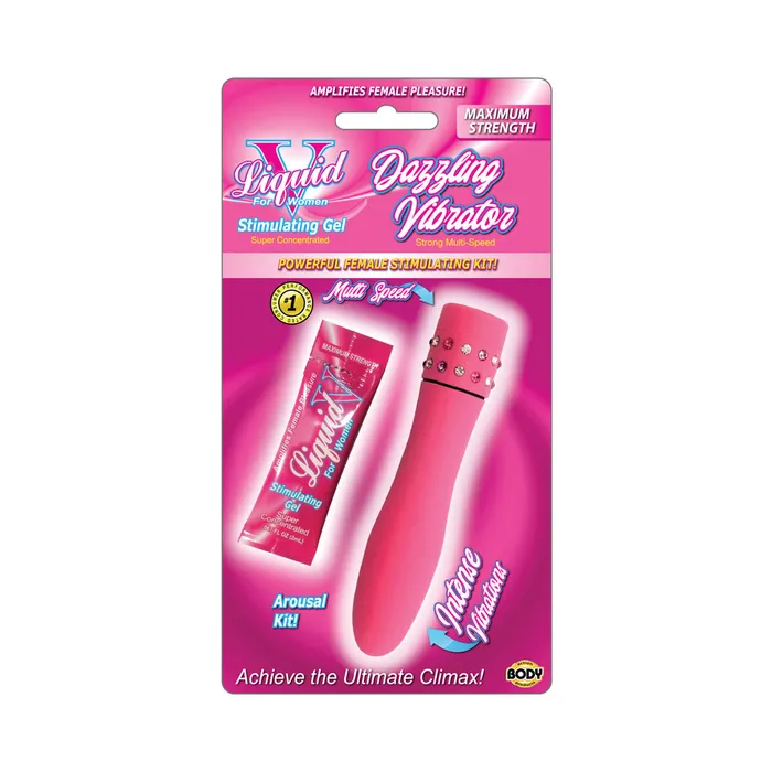 Fairvillacom Female Sex Toys Liquid V Dazzling Vibrator Kit