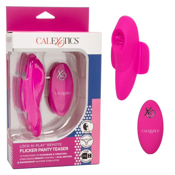 Fairvillacom Female Sex Toys LOCK N PLAY REMOTE FLICKER PANTY TEASER