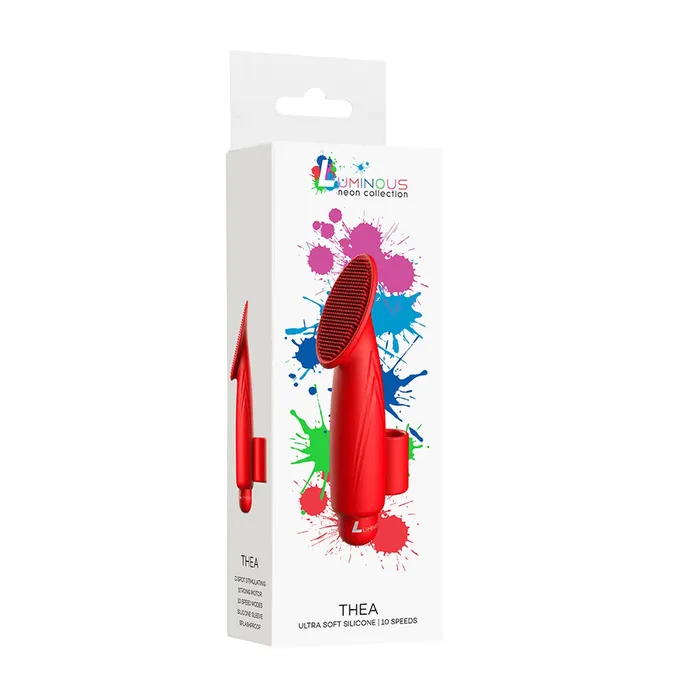 Fairvillacom Female Sex Toys Luminous Thea Abs Bullet With Silicone Sleeve 10Speeds Red Fairvillacom Female Sex Toys Luminous Thea Abs Bullet With Silicone Sleeve 10Speeds Red