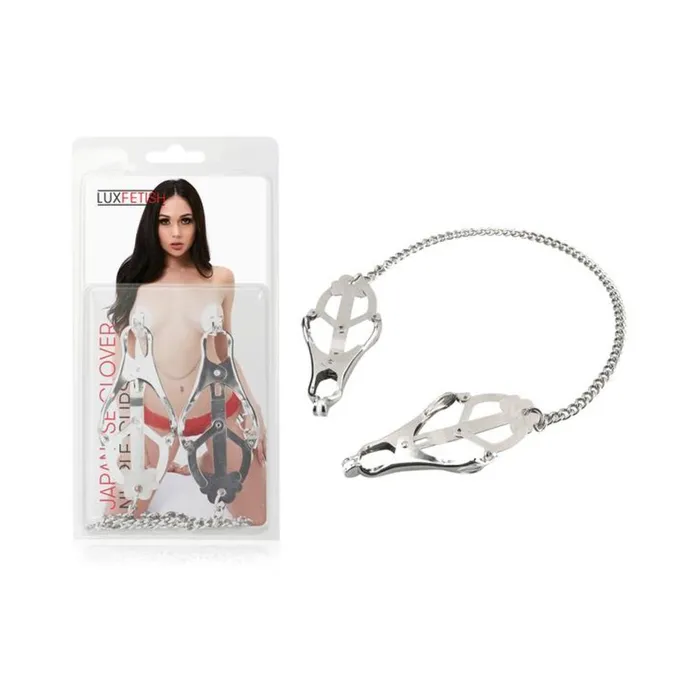 Fairvillacom Female Sex Toys Lux Fetish Japanese Clover Nipple Clamps