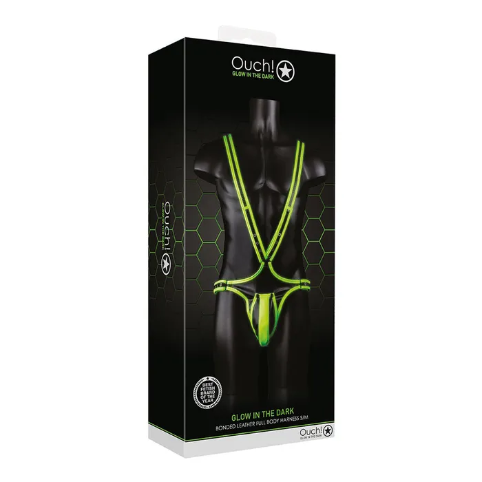 Fairvillacom Female Sex Toys Ouch Full Body Harness Glow In The Dark SM