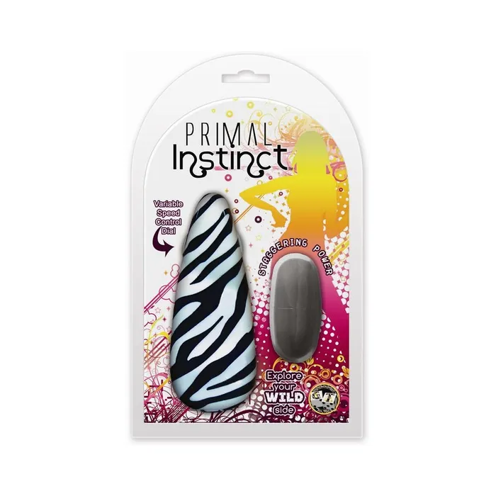 Fairvillacom Female Sex Toys Primal Instincts Zebra Bullet