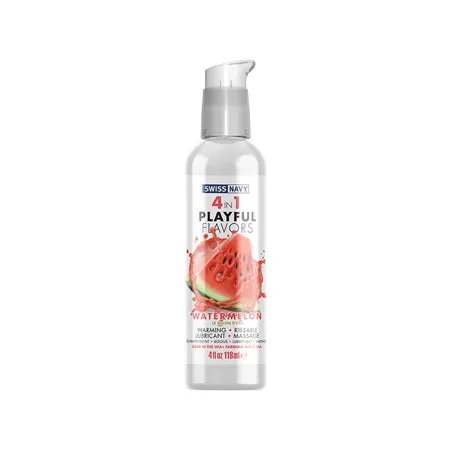 Fairvillacom Female Sex Toys Swiss Navy 4 in 1 Playful Flavors Watermelon 118 ml 4 oz Fairvillacom Female Sex Toys Swiss Navy 4 in 1 Playful Flavors Watermelon 118 ml 4 oz