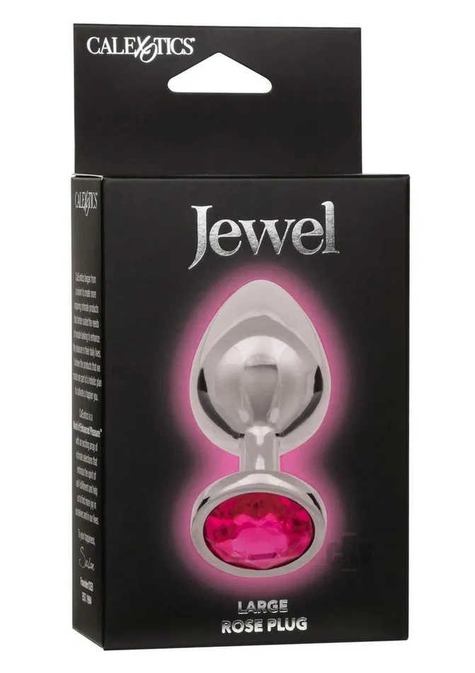 Fairvillacom Jewel Large Rose Plug Pink Anal