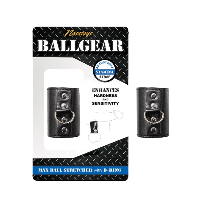 Fairvillacom Male Sex Toys Ballgear Max Ball Stretcher WDRing Bk
