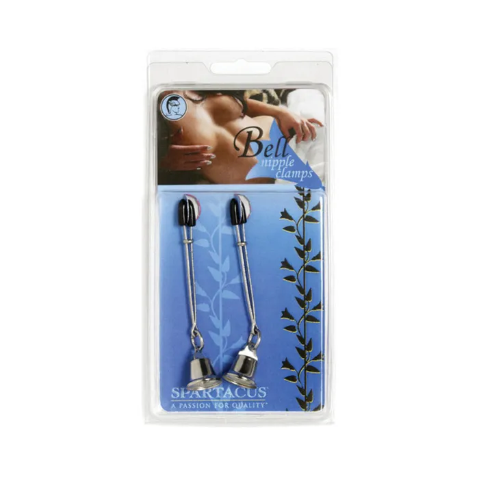 Fairvillacom Male Sex Toys Bell Nipple Clamps Tweezer Style Rubber Tipped Adjustable