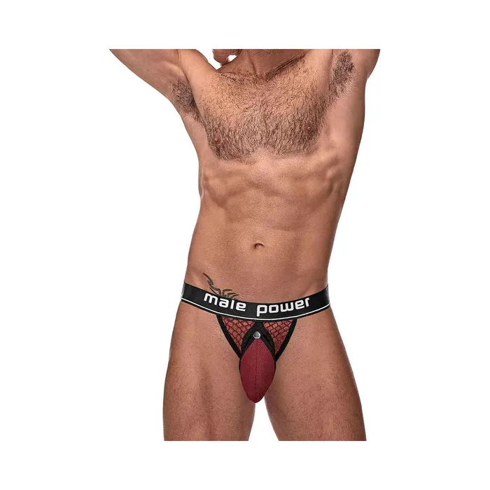 Fairvillacom Male Sex Toys Cock Pit Net Cock Ring Jock S M Burgundy