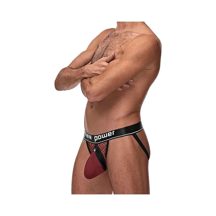 Fairvillacom Male Sex Toys Cock Pit Net Cock Ring Jock S M Burgundy