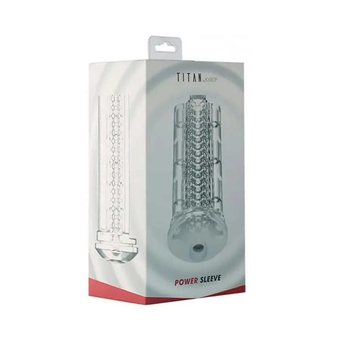 Fairvillacom Male Sex Toys Kiiroo Power Sleeve For Titan Clear