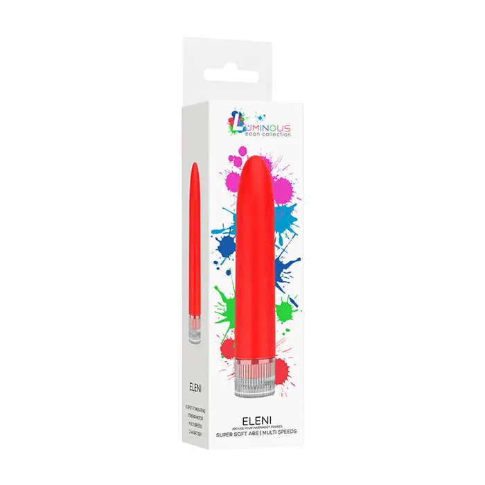 Fairvillacom Male Sex Toys Luminous Eleni Super Soft ABS Red