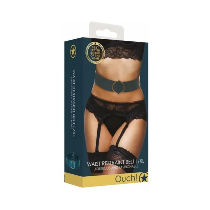 Fairvillacom Male Sex Toys Ouch Halo Waist Belt Lxl Green