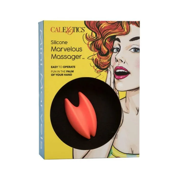 Fairvillacom Mini Marvels Marvelous Massager Orange Female Sex Toys