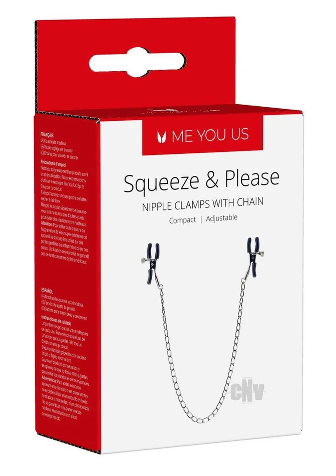 Fairvillacom Nipple Clitoral Toys Myu Squeeze N Please Nipple Chain