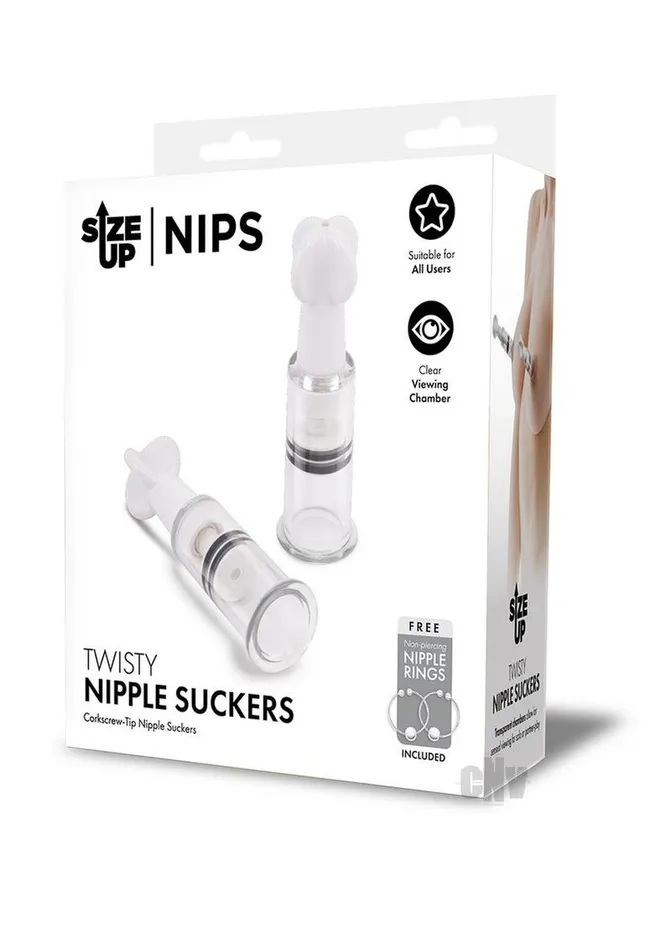 Fairvillacom Nipple Clitoral Toys Su Twisty Nipple Suckers Sm Clrblk