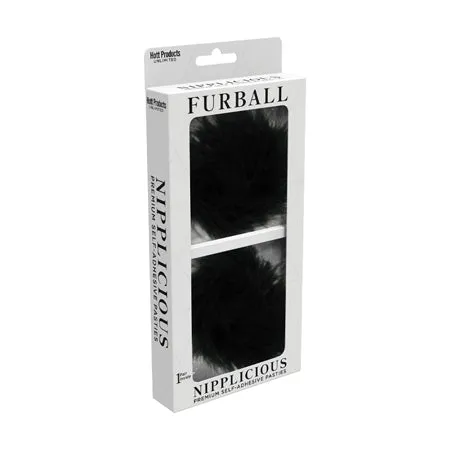 Fairvillacom Nipplicious Furball Pasties Black Anal