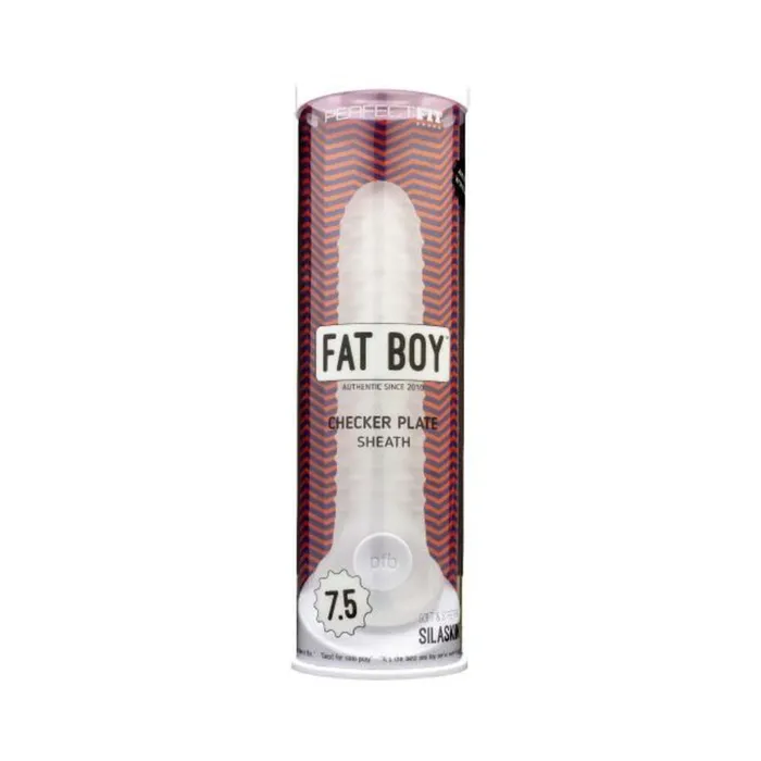 Fairvillacom Perfect Fit Fat Boy Checker Box Sheath 75in Clear Anal
