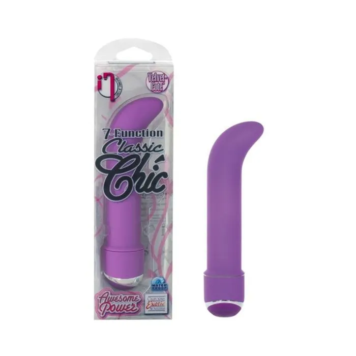 Fairvillacom Vibrators 7 Funct Classic Chic Mini G Purple