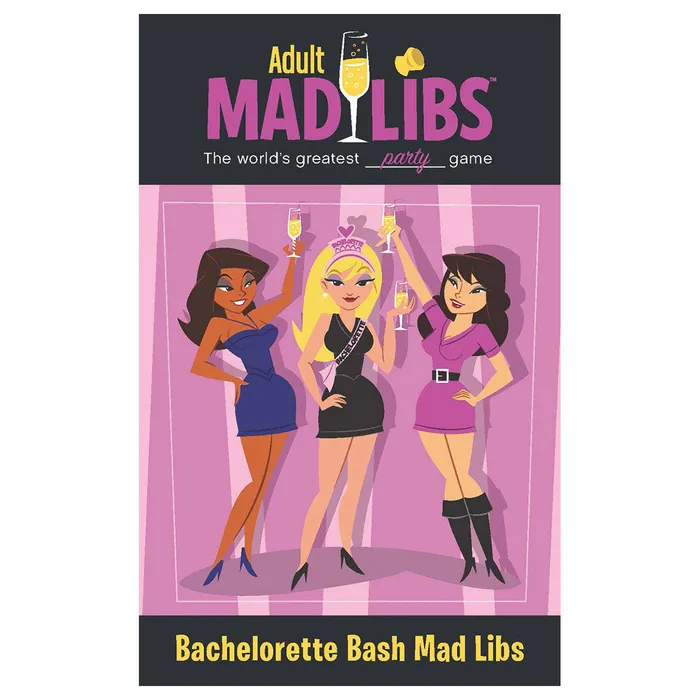 Fairvillacom Vibrators Bachelorette Bash Mad Libs