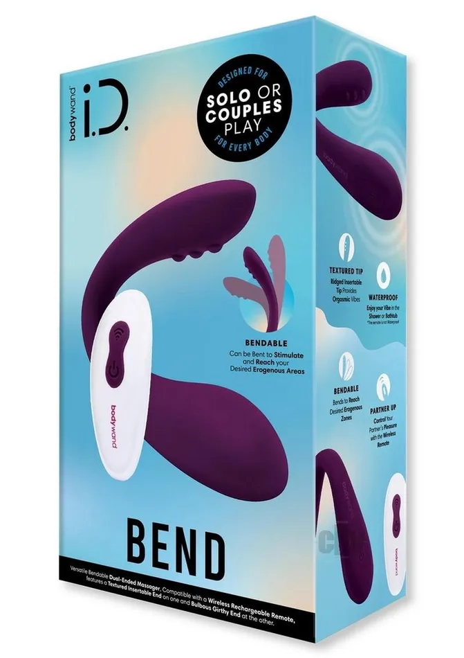 Fairvillacom Vibrators Bodywand Id Bend Purple