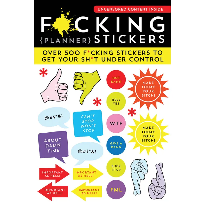 Fairvillacom Vibrators Fcking Planner Stickers