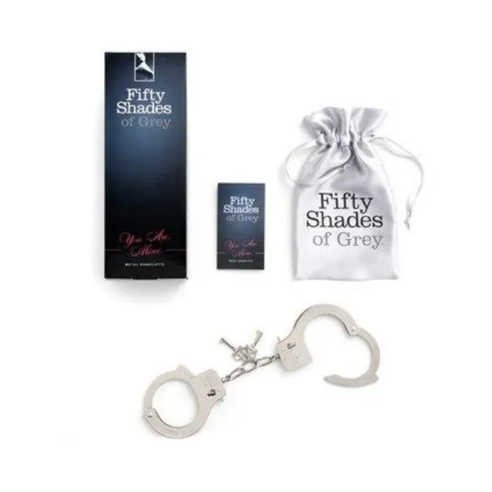 Fairvillacom Vibrators Fifty Shades of Grey You Are Mine Metal Handcuffs Fairvillacom Vibrators Fifty Shades of Grey You Are Mine Metal Handcuffs