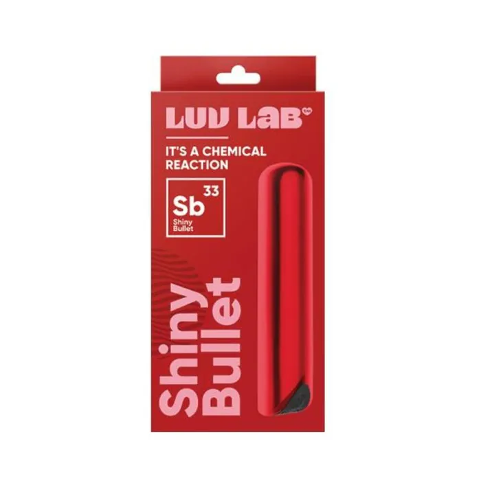Fairvillacom Vibrators Luv Lab Sb33 Shiny Bullet Red