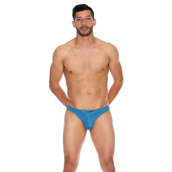 Fairvillacom Vibrators Men39s Microfiber Open Back Underwear Blue SM