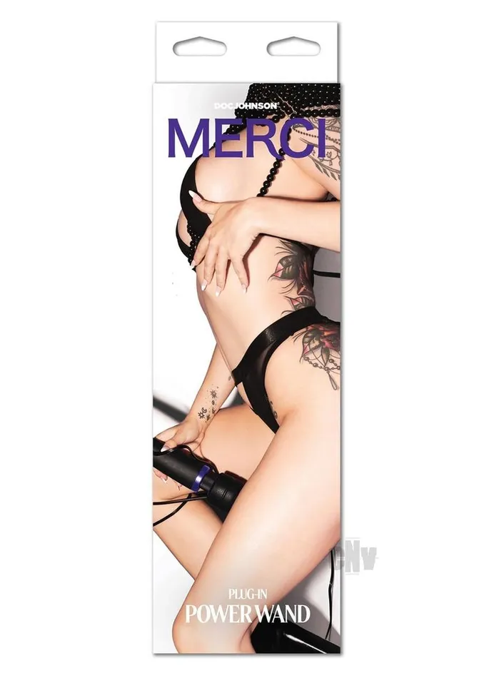 Fairvillacom Vibrators Merci Power Wand Black