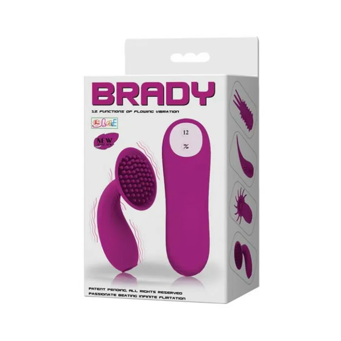 Fairvillacom Vibrators Pretty Love Brady 12 Functions Vibration Silicone Purple