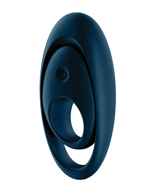 Fairvillacom Vibrators Satisfyer Glorious Duo Ring Vibrator Dark Blue