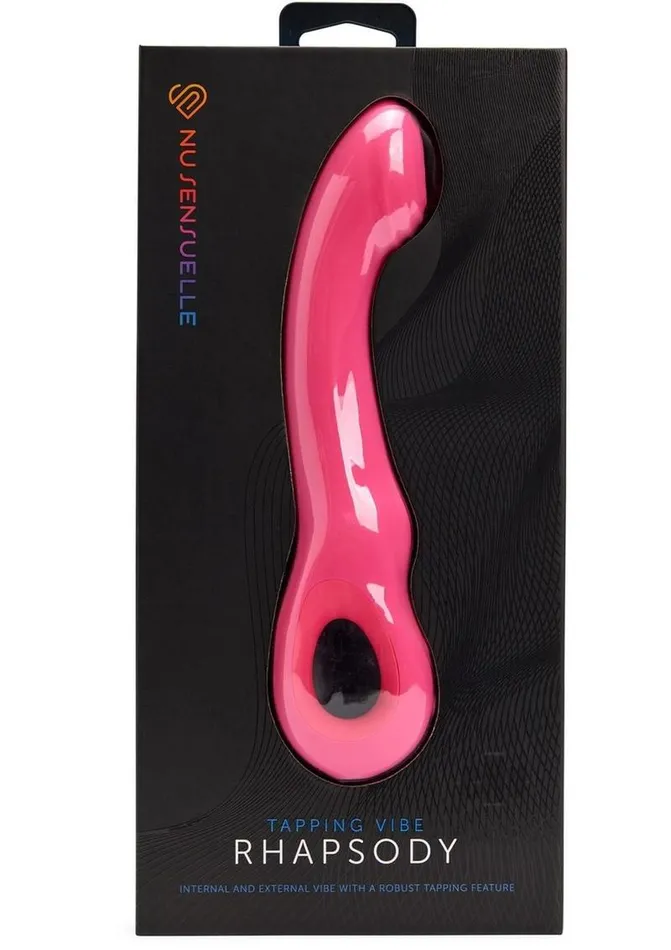 Fairvillacom Vibrators Sensuelle Rhapsody Sngl Tap Vibe Pink