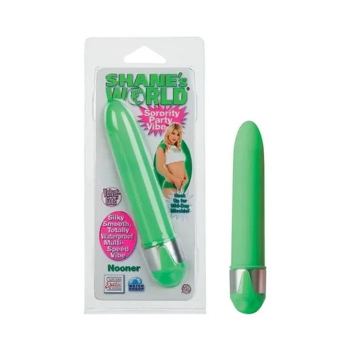 Fairvillacom Vibrators Shanes World Sorority Party Vibe Nooner Green