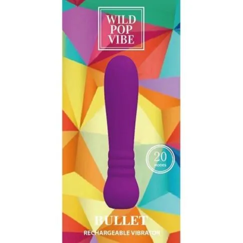Fairvillacom Vibrators WILD POP VIBE BULLET PURPLE