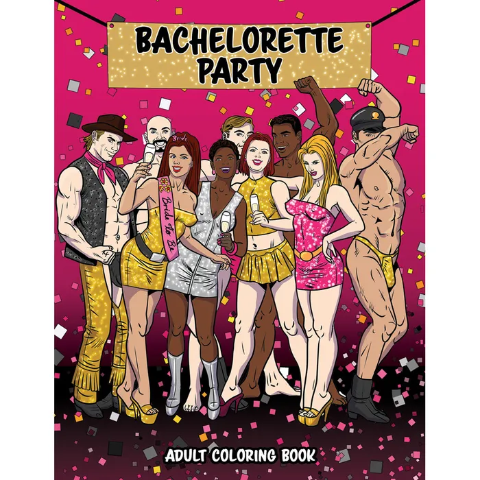 Fairvillacom Vibrators Wood Rocket Bachelorette Party Adult Coloring Book