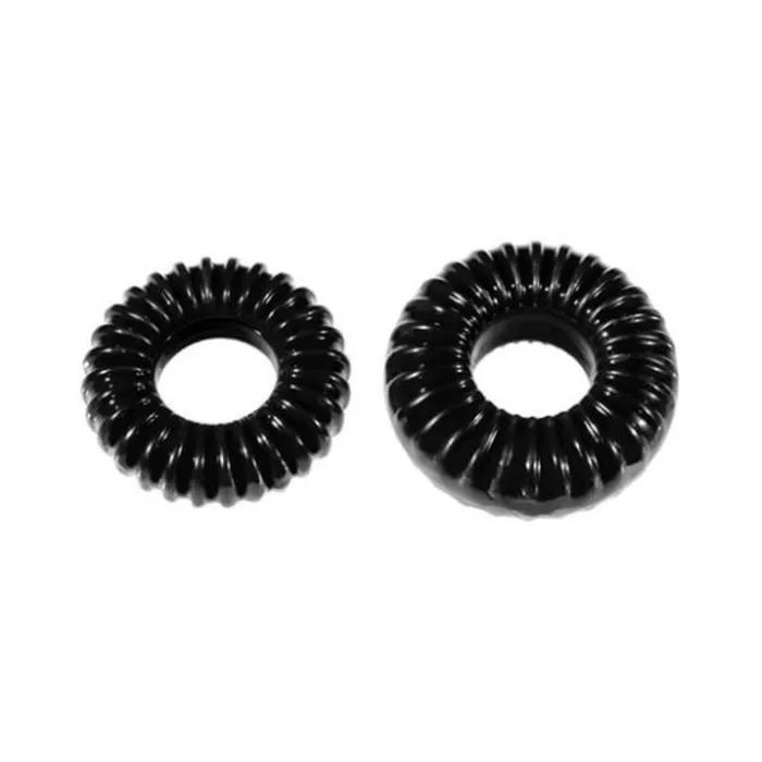 Fairvillacom Xplay Pf Blend Premium Stretch Ribbed Ring 2 Pk Male Sex Toys