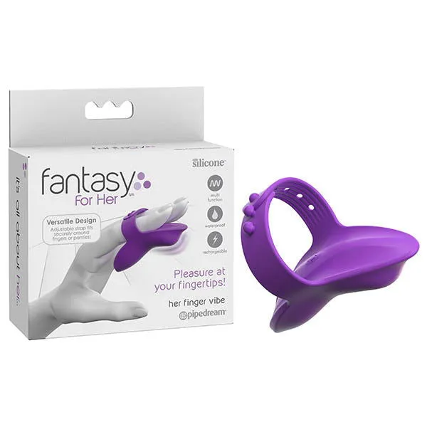 Fantasy For Her Finger Vibe USB Rechargeable Finger Stimulator ShhhWndsr Female Sex Toys Fantasy For Her Finger Vibe USB Rechargeable Finger Stimulator ShhhWndsr Female Sex Toys