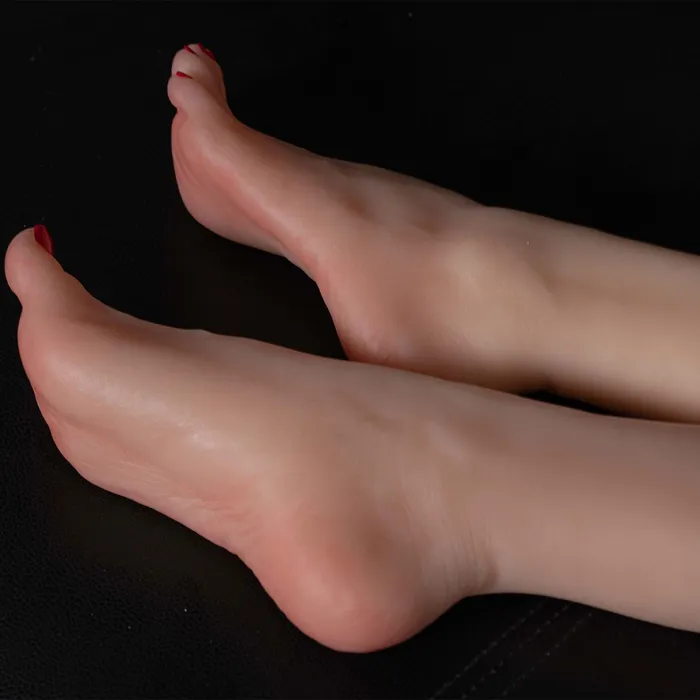 Female feet replicas in TPE AU size 5 EUR 36 choose a Pair or a Single foot ShhhAE Female Sex Toys