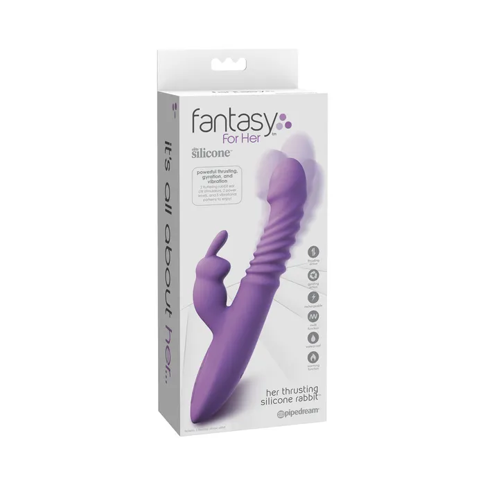 Female Sex Toys Fairvillacom Fantasy For Her Her Thrusting Silicone Rabbit