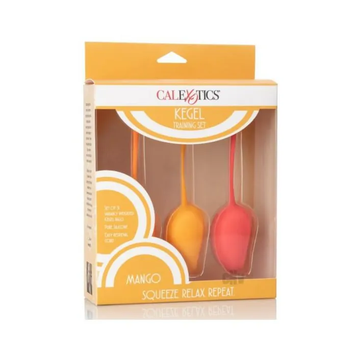 Female Sex Toys Fairvillacom Kegel Training Set Mango 3 Piece Female Sex Toys Fairvillacom Kegel Training Set Mango 3 Piece