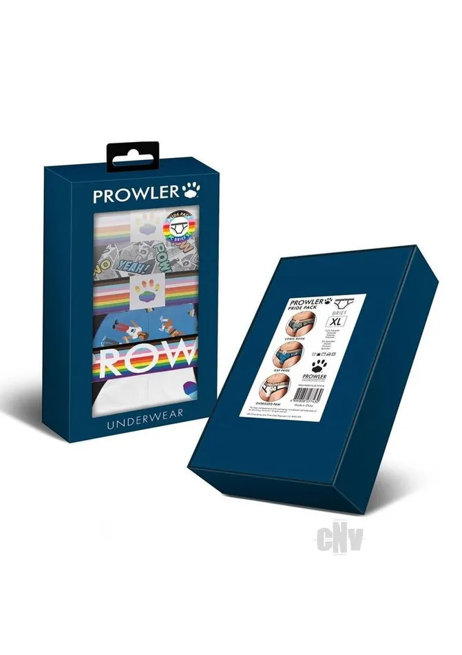 Female Sex Toys Fairvillacom Prowler Pride Brief Coll 3pk Xl